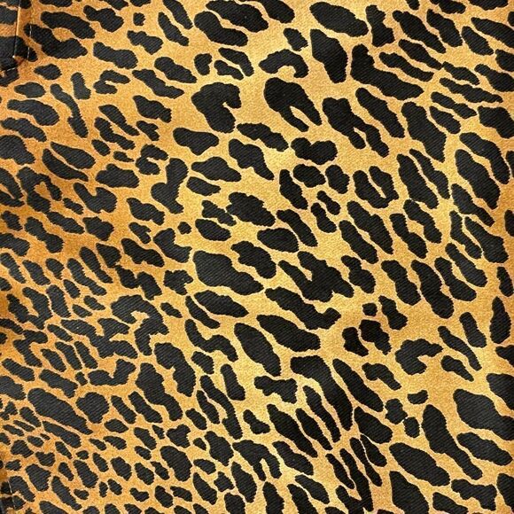 NWOT Urban Outfitters Ecoté Leopard Print Mini Skirt - Picture 2 of 7